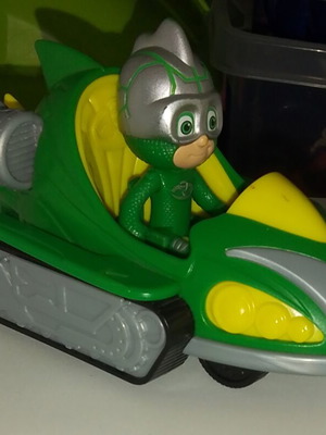 Όχημα PJ Masks και φιγούρα Gekko σαν καινούργιο