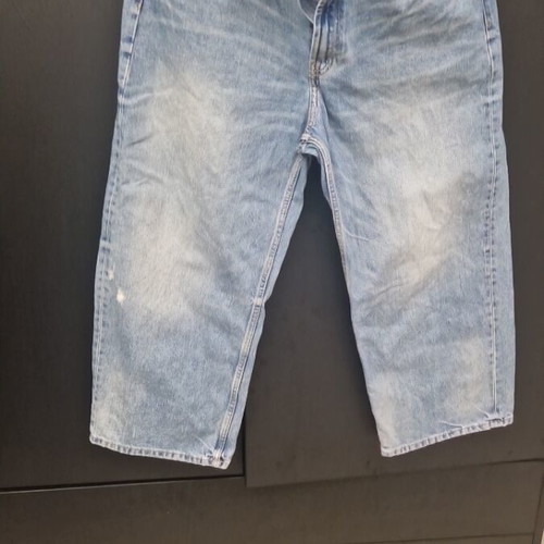 Zara TRF relaxed denim pants like new, blue, XXL
