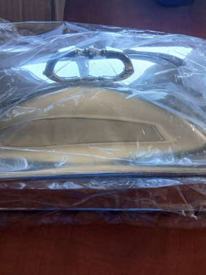 Serving tray with lid like new, 40 x 21 cm