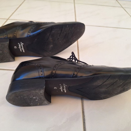 Scarponi black men's shoes size 43 used