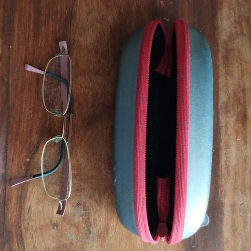 Lindberg kids glasses like new, pink and silver, for ages 2-4