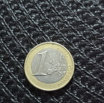 1 Euro Coin used
