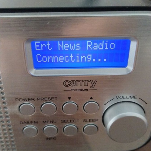 Camry CR 1179 DAB/FM radio alarm clock