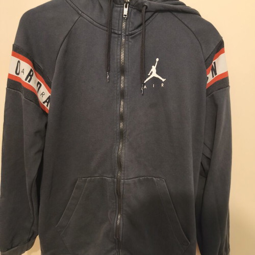 Jordan men's jacket large, like new, dark blue