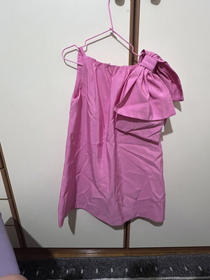 Zara girls dress new, size 6-7, pink
