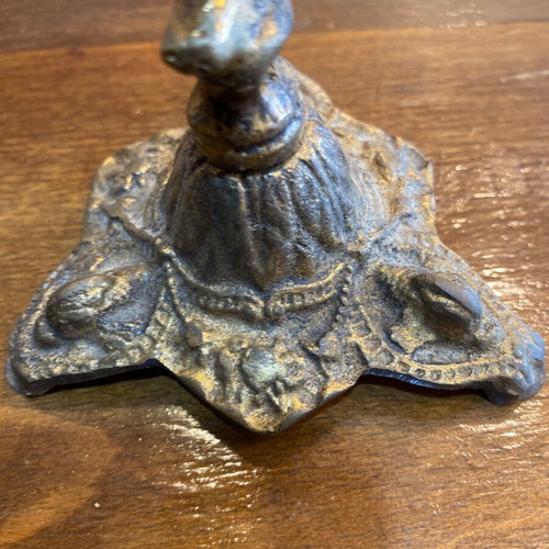 Bronze candlestick Kouros used, 1960s design
