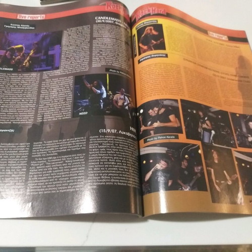 Rock Hard Magazine Issue 25 November 2007 used