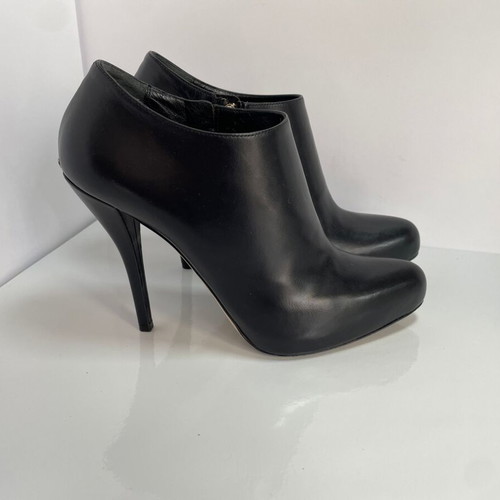 Dior leather heels like new, black, size 37.5