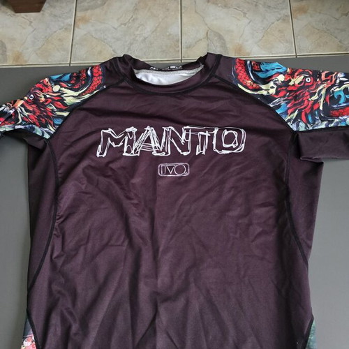 Manto BJJ rashguard, multicolor, size L