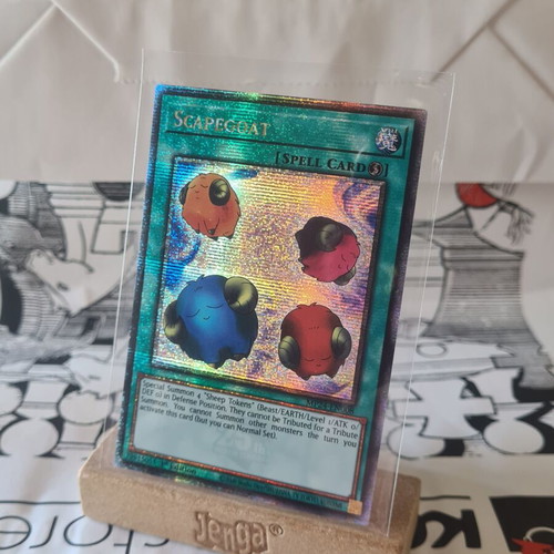 Yu-Gi-Oh Scapegoat Quarter Century Secret Rare 1st Edition