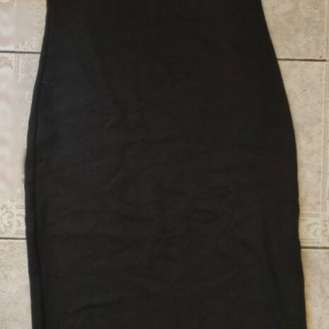 Zara long dress size L like new, total black