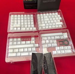Razer Phantom keycaps like new, white