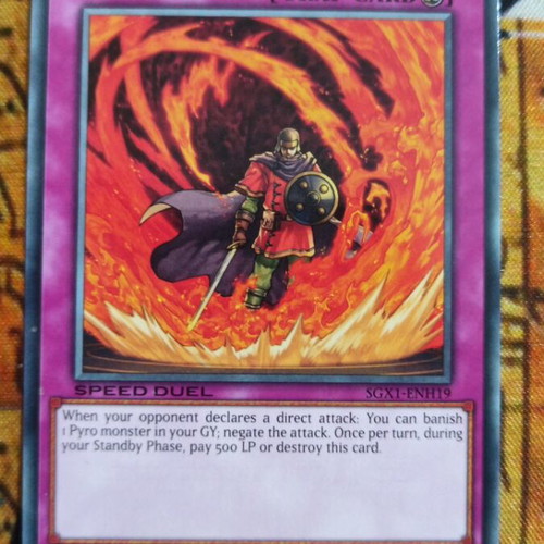 Firewall Continuous Trap Card like new for Speed Duel