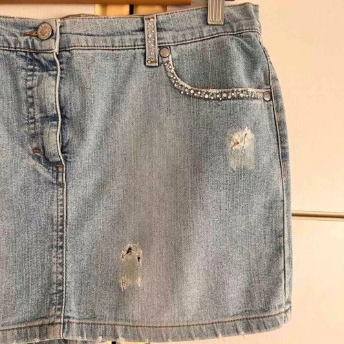 Vintage Blugirl Mini Denim Skirt used, size S