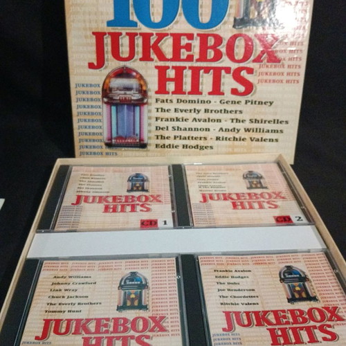 100 Jukebox Hits box set 4 CD new