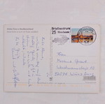 Postcard used, mailed from Germany