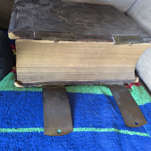 Holy Bible John Kitto D.D. used, 1900 edition