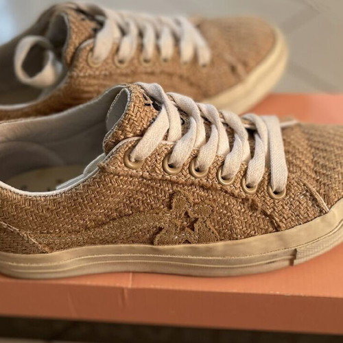 Tyler the Creator Converse sneakers like new, beige, size 37