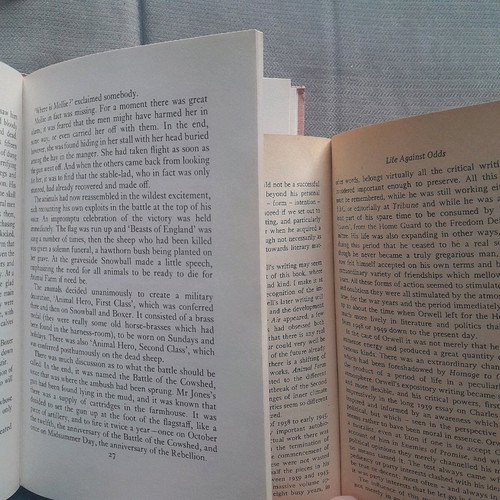 George Orwell Animal Farm and study like new, together