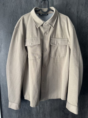 Zara overshirt, μπεζ, XL