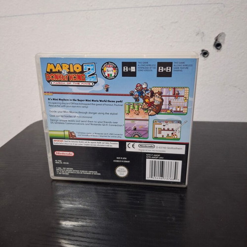 Mario vs. Donkey Kong 2: March of the Minis Nintendo DS used puzzle game