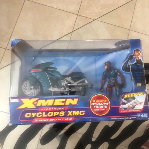 Cyclops X-Men Electronic XMC X-Treme Mutant Cycle figure boxset new