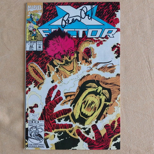 X-Factor #82 used with Peter David signature