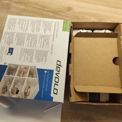 Devolo dLAN 550+ WiFi Starter Kit powerline adapter