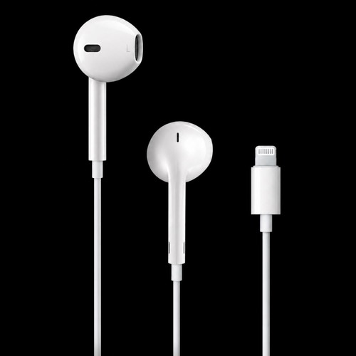 Apple EarPods with Lightning Connector, original wired earbuds