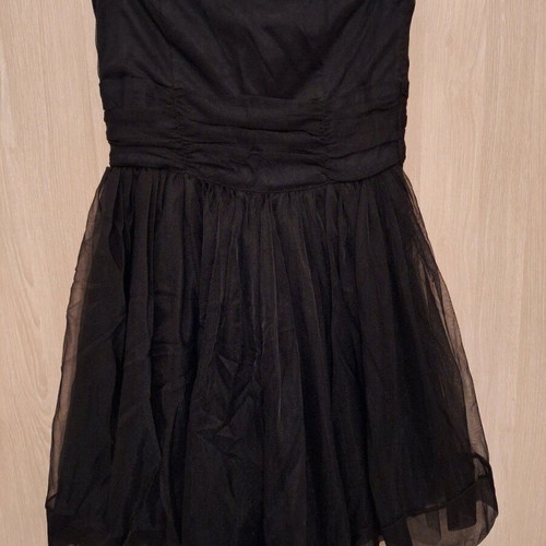 h&m black strapless dress Merlette Paradis Eyelet Excl. Black / Exclusive Dress / XX-Large main image 0