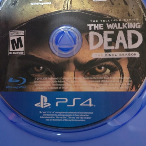 The Walking Dead The Final Season PS4 game like new