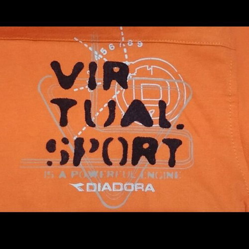 Diadora T-shirt like new, XXL, orange