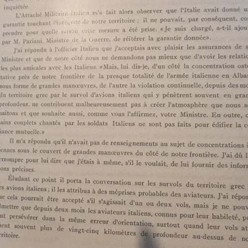 L'agression de l'Italie contre la Grèce book like new, Italian