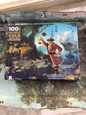 Παζλ πειρατής 100 κομματιών μεταχειρισμένο