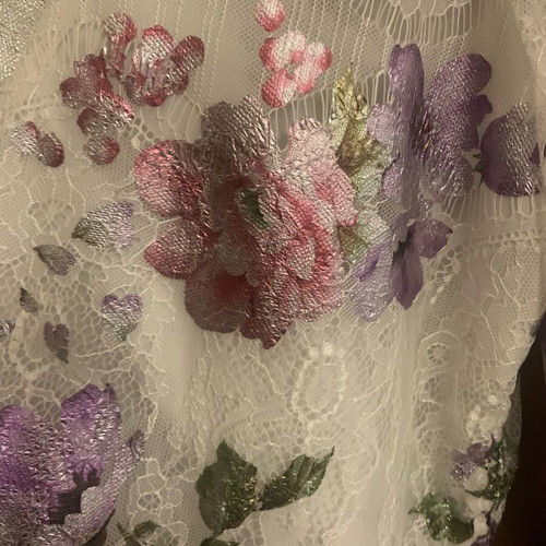 For Love & Lemons blouse short with tie, like new, size M