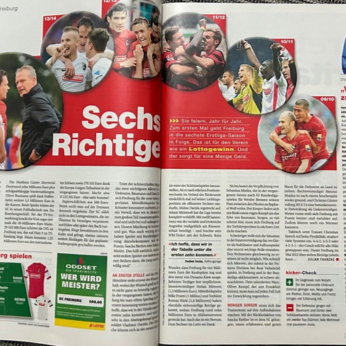 KICKER Annual Almanac 2014-2015, West Germany Edition Magazine