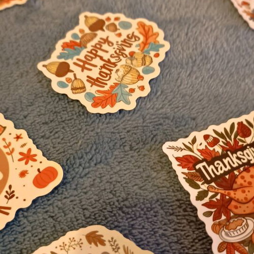 Thanksgiving sticker collection new, 24 pieces