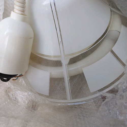 Plastic kitchen light used with lamp