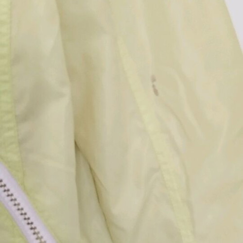 Benetton windbreaker jacket size M for 7 years, like new, yellow