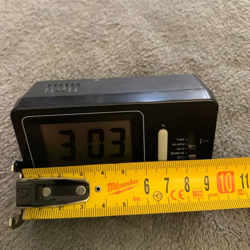 Casio DQ-710 digital desk clock, made in Japan