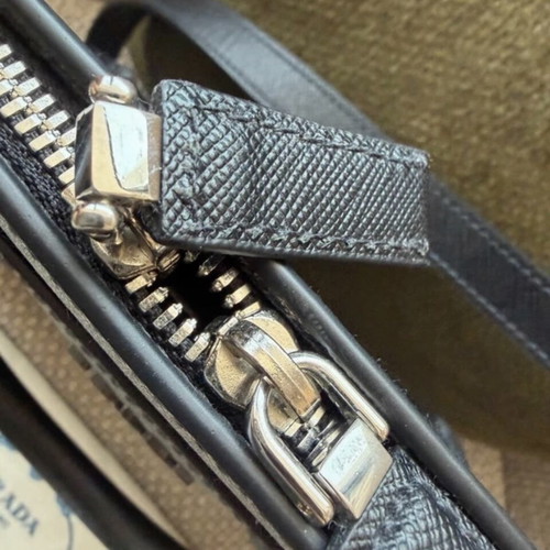 Prada Leather Briefcase black like new
