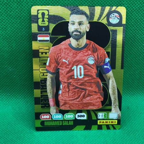 M. Salah Golden Baller Panini FIFA World Cup 2026 κάρτα καινούργια