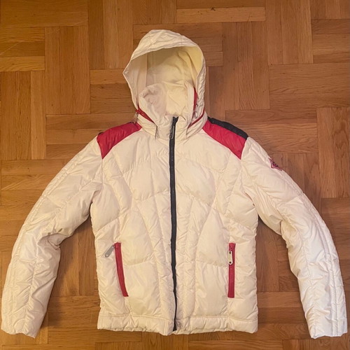 Just Cavalli Puffer Jacket used, white, size XL