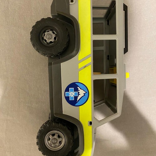 Playmobil Rescue Team used set with missing pieces