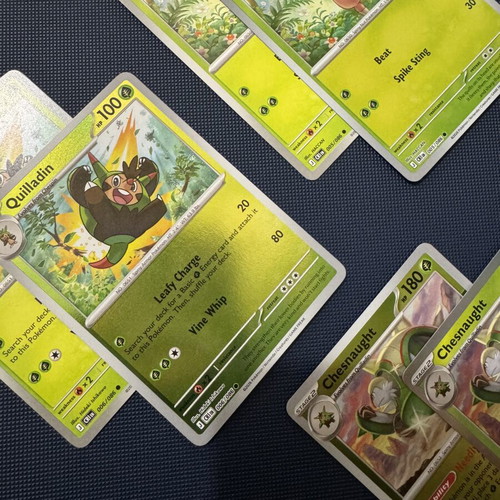 Chaos Rising Grass Lot Pokémon Cards new