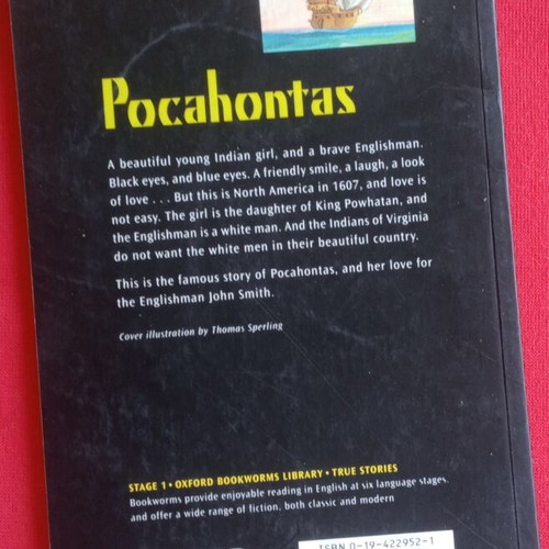 Pocahontas Oxford Bookworms Library Stage 1 English learning book