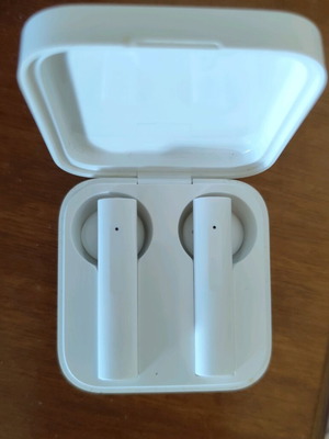 Xiaomi Mi True Wireless Earphones 2 Basic σαν καινούργια, λευκά, Bluetooth