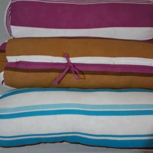 Fabric beach mats with cushions like new, set of 4