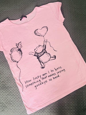 Disney Winnie the Pooh women's blouse new, pink, size S