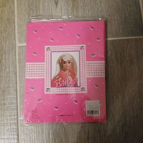 Barbie collectible letter set 1996 new
